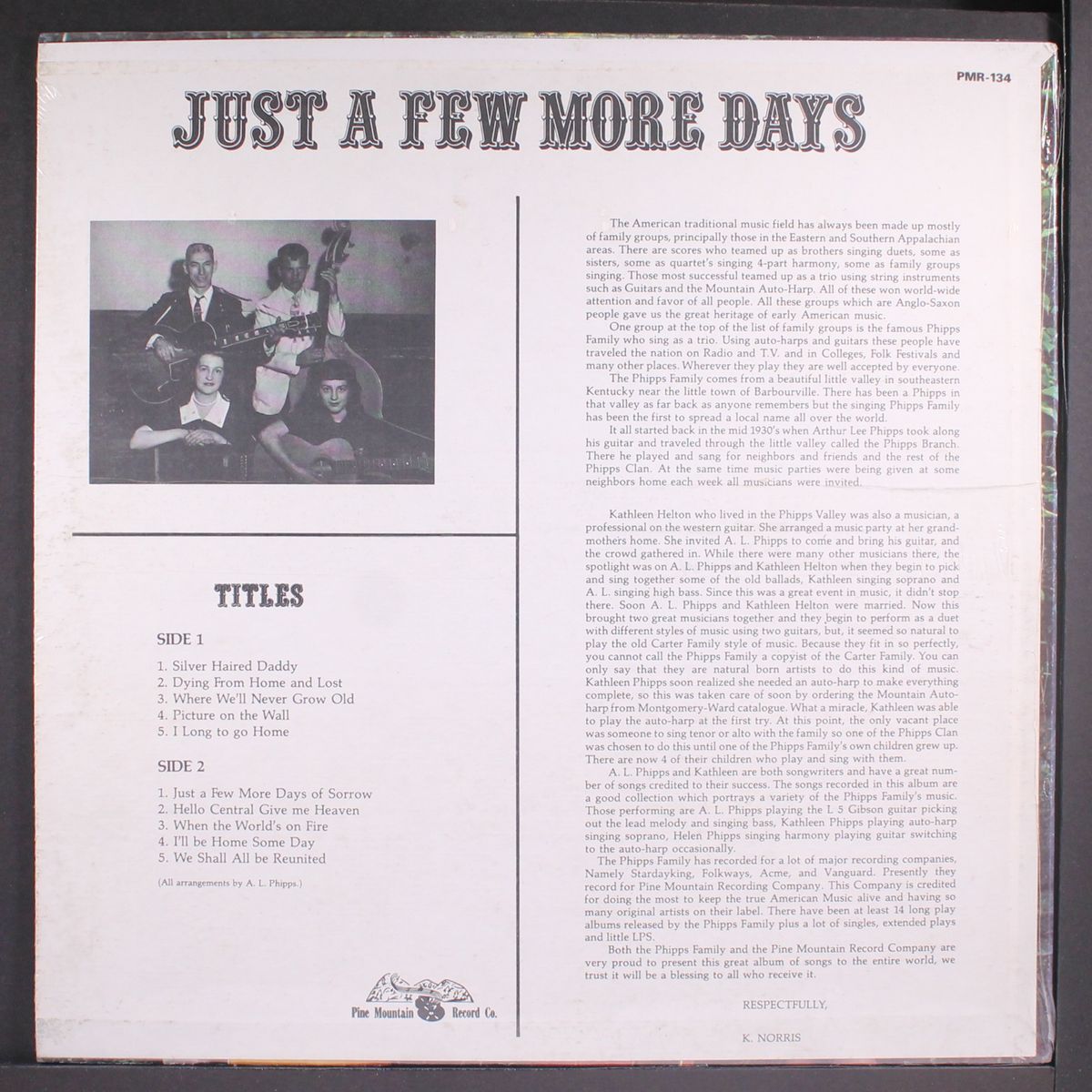 just a few more days by PHIPPS FAMILY
