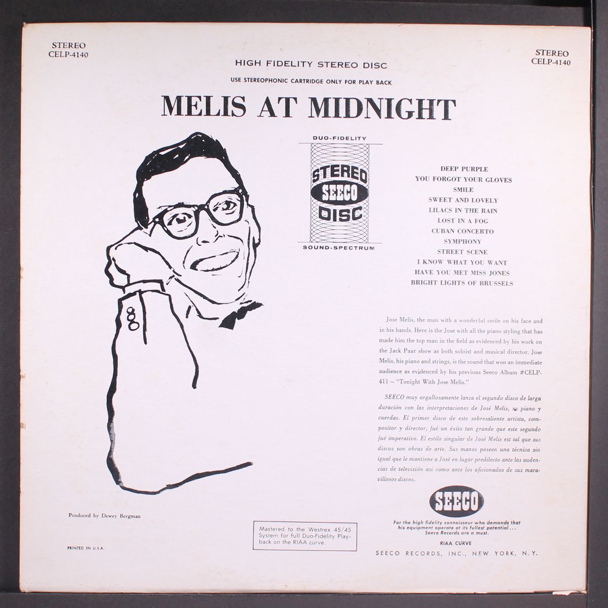 at midnight by JOSE MELIS
