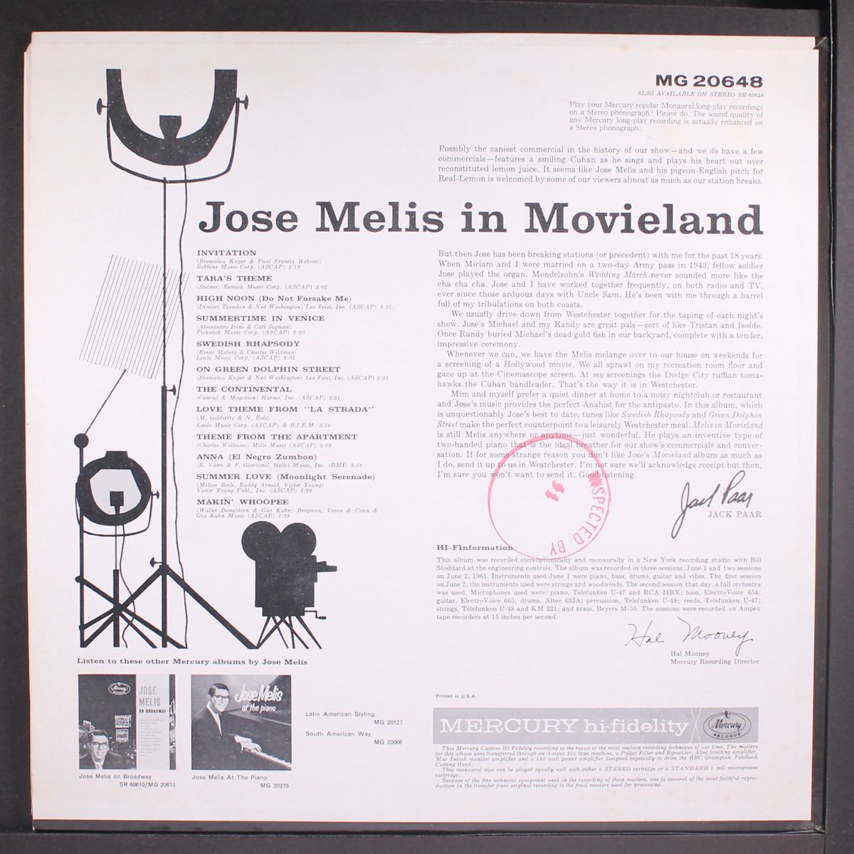 in movieland by JOSE MELIS