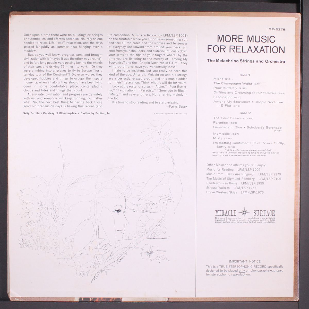 more music for relaxation by GEORGE MELACHRINO