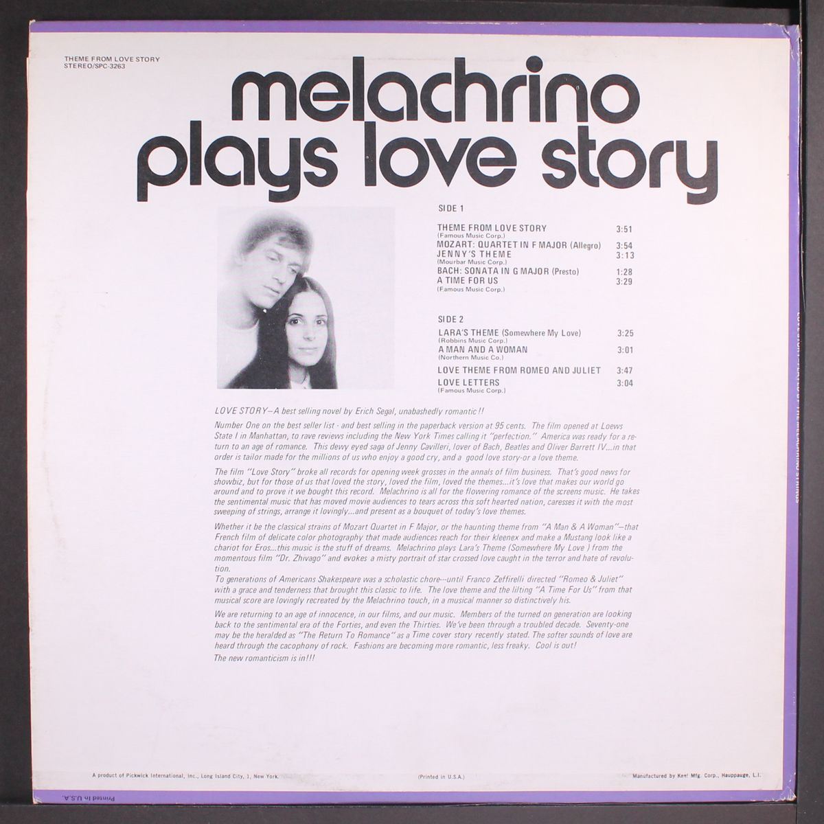 love story by MELACHRINO STRINGS