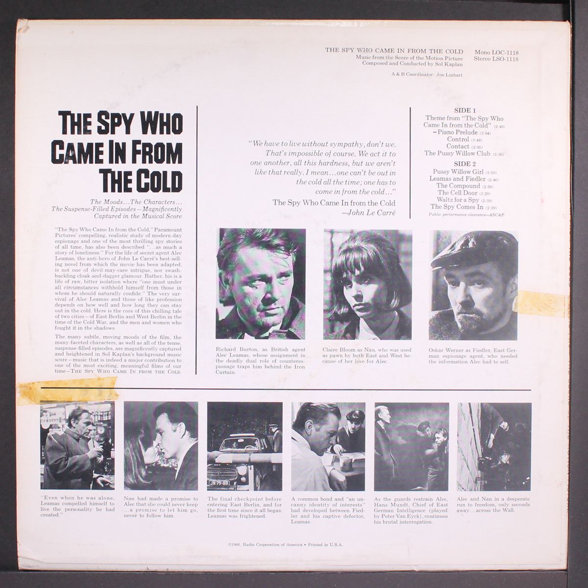 the spy who came in from the cold by SOUNDTRACK