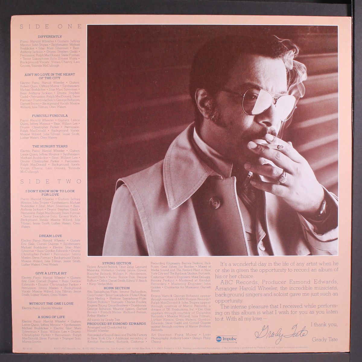 master grady tate by GRADY TATE