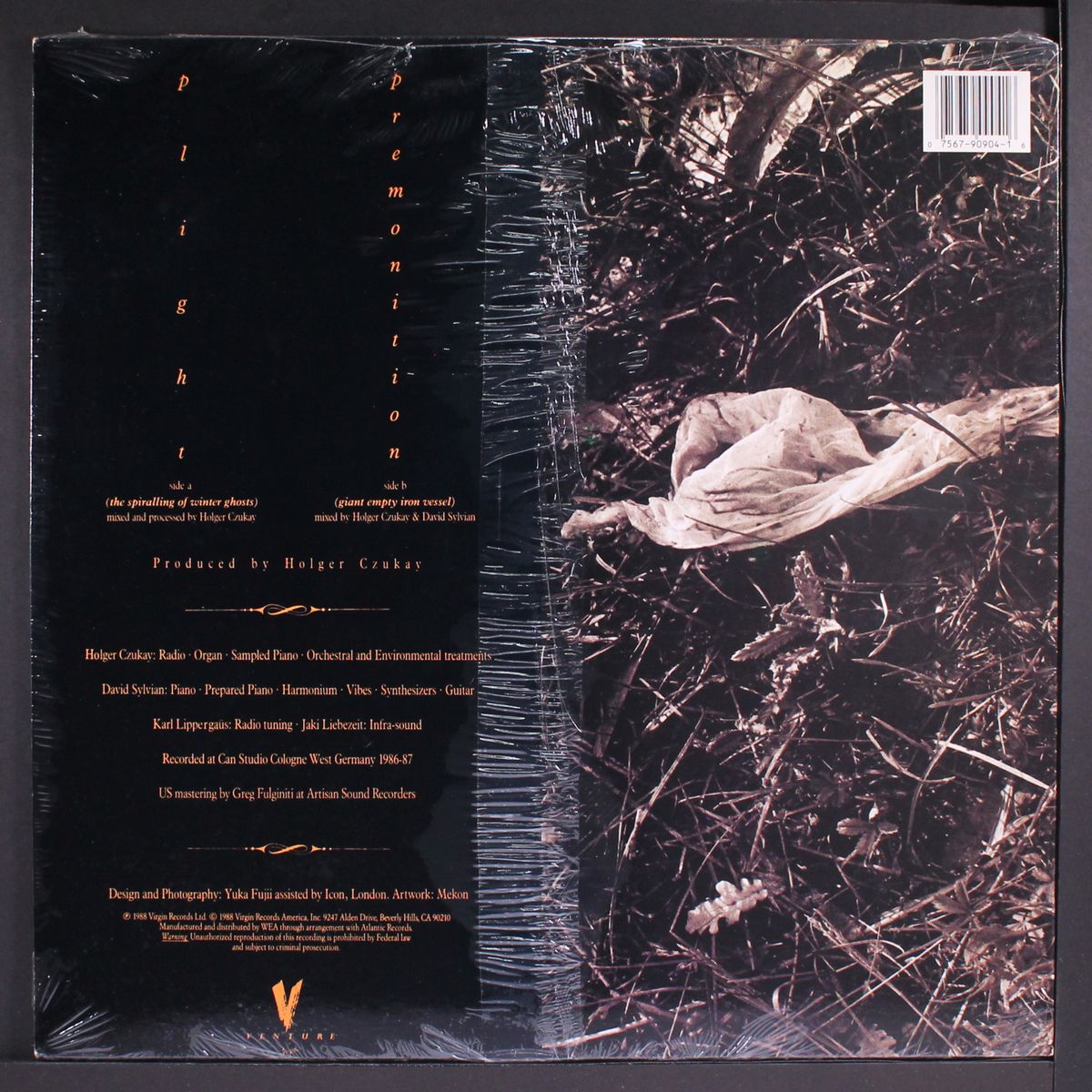 plight & premonition by DAVID SYLVIAN & HOLGER CZUKAY