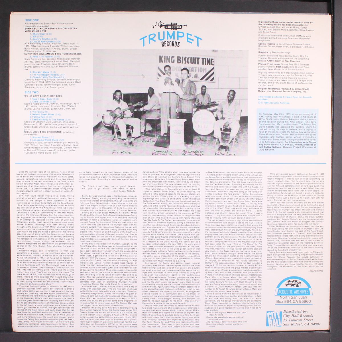 clownin' with the world by SONNY BOY WILLIAMSON