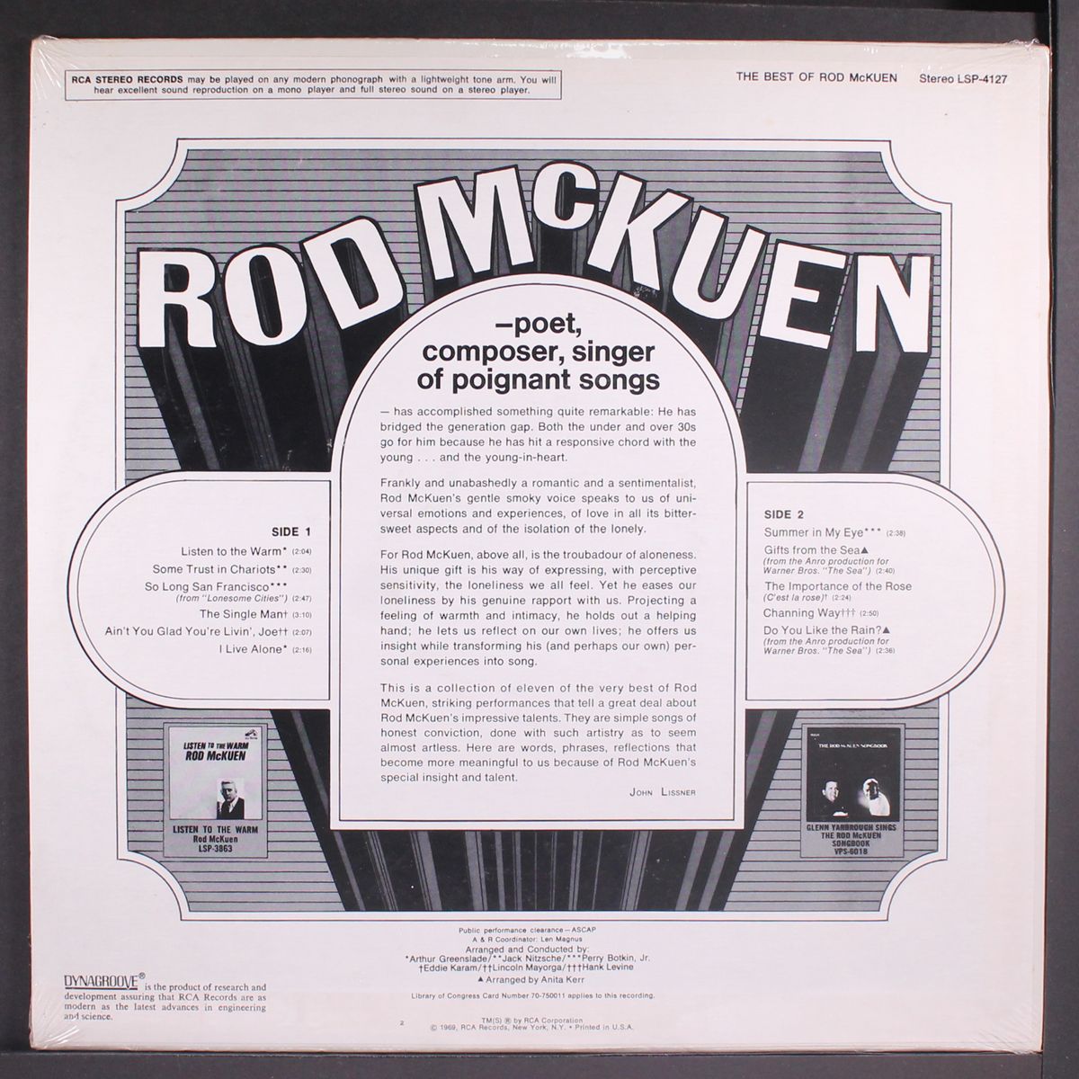 best of by ROD MCKUEN