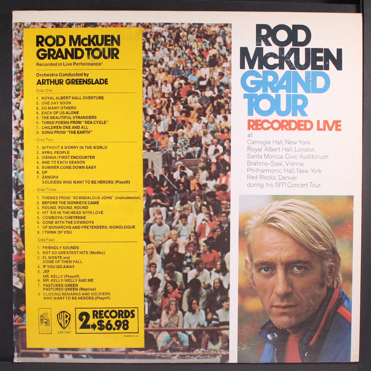 grand tour live by ROD MCKUEN