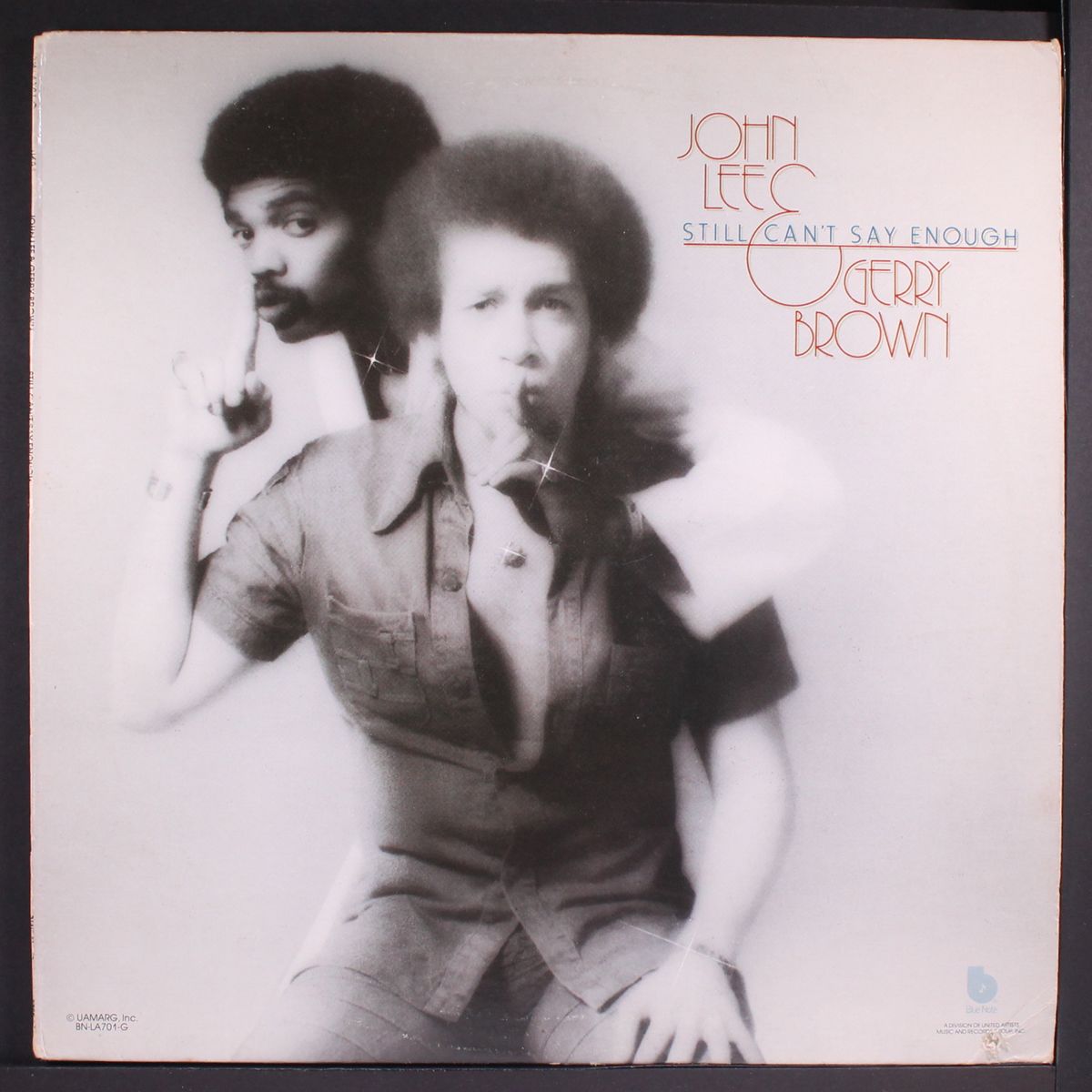 still can't say enough by JOHN LEE & GERRY BROWN