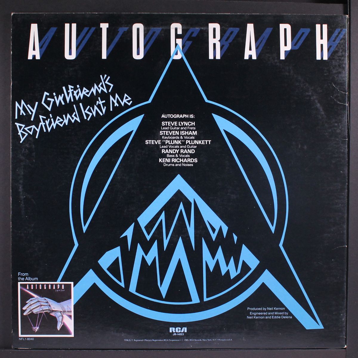 my girlfriend's boyfriend isn't me / same by AUTOGRAPH