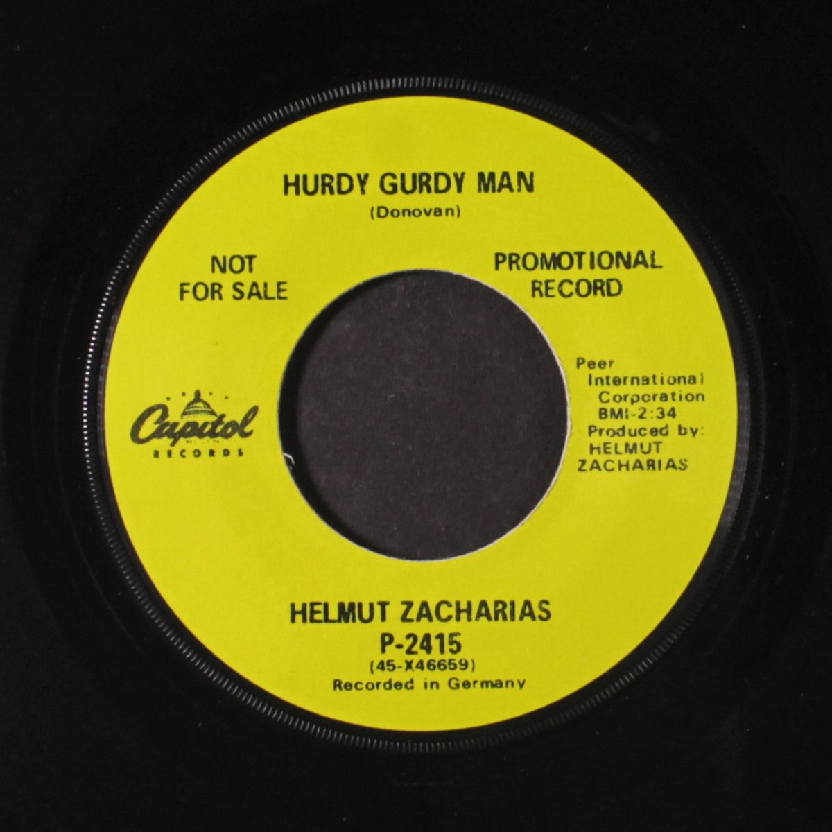 respect / hurdy gurdy man by HELMUT ZACHARIAS