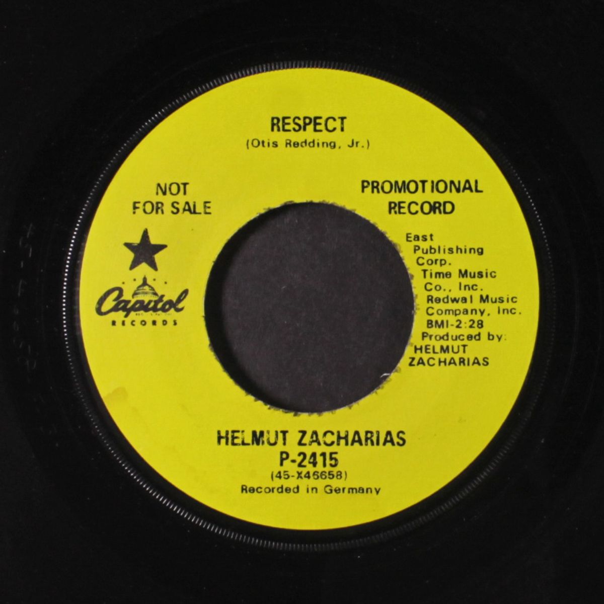 respect / hurdy gurdy man by HELMUT ZACHARIAS