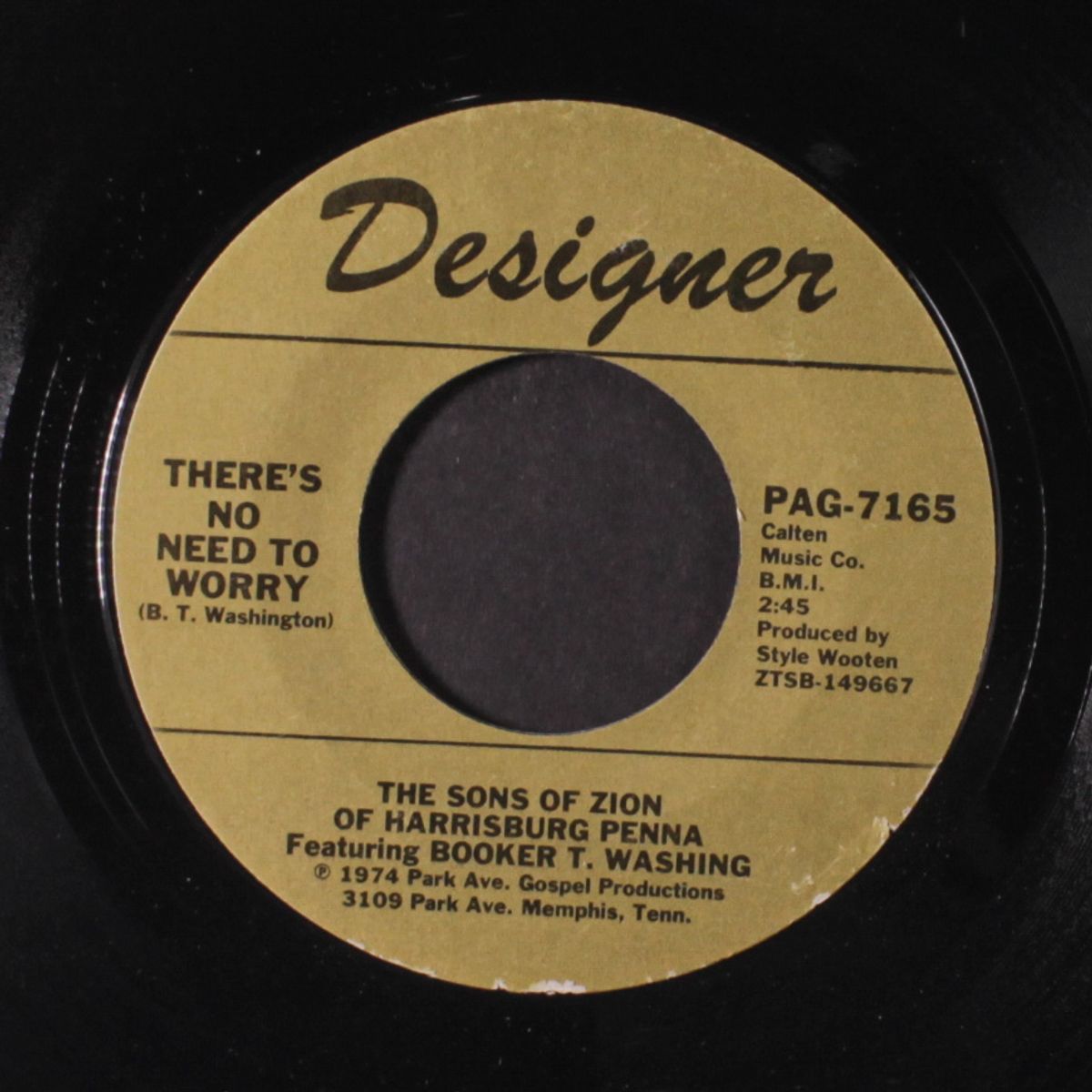 there's no need to worry / when we all get to heaven by SONS OF ZION OF HARRISBURG, PA