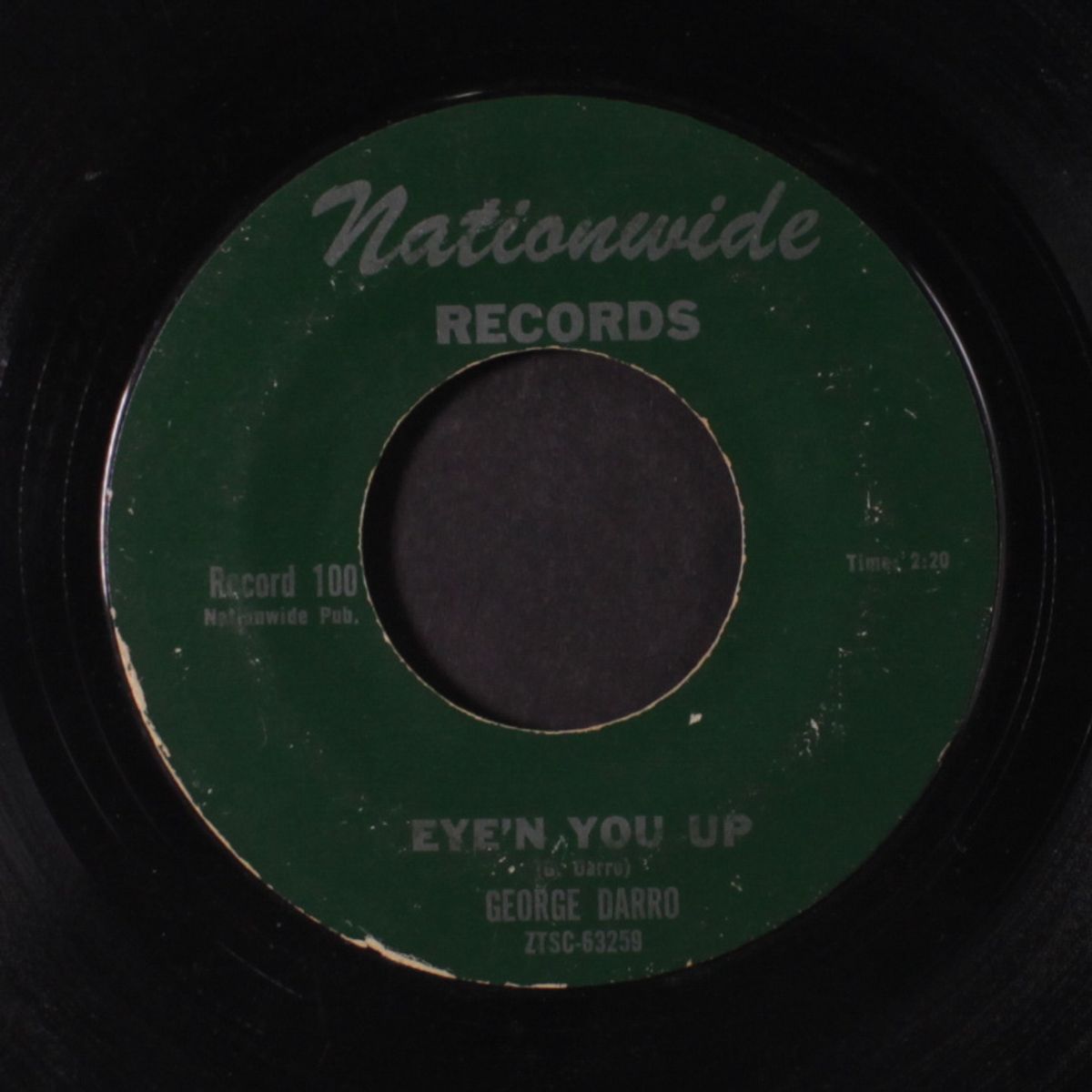 eve'n you up / too much snow by GEORGE DARRO