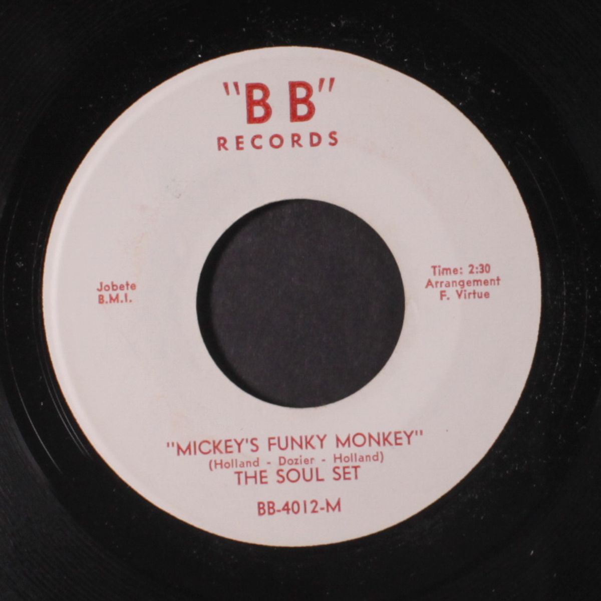mickey's funky monkey / flunky-flunky by SOUL SET