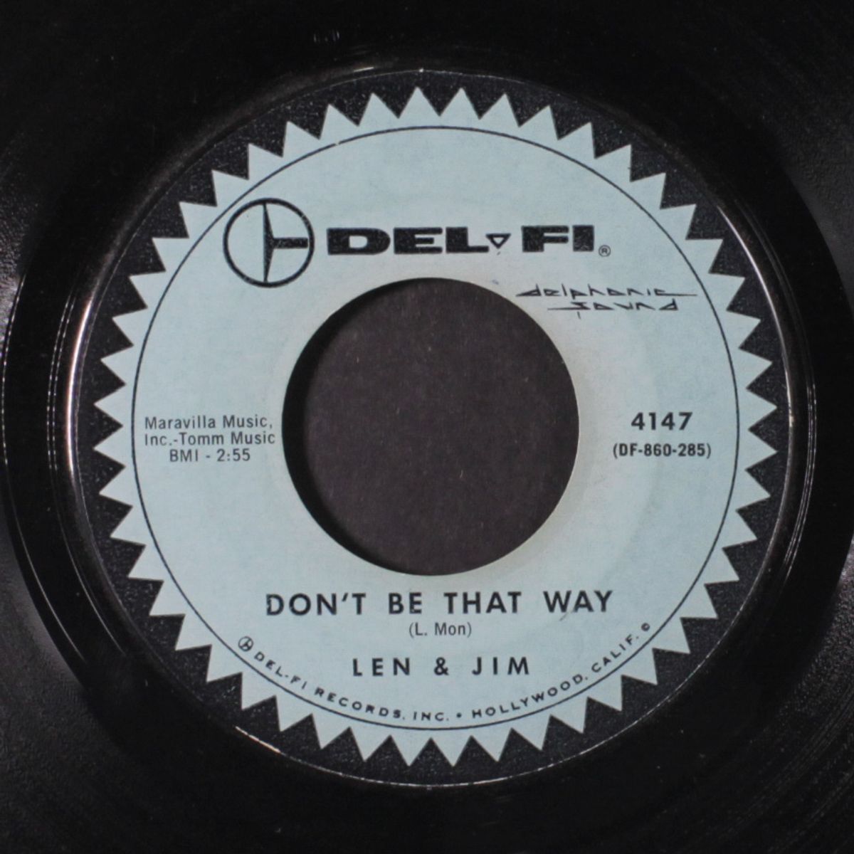 round and round / don't be that way by LEN & JIM