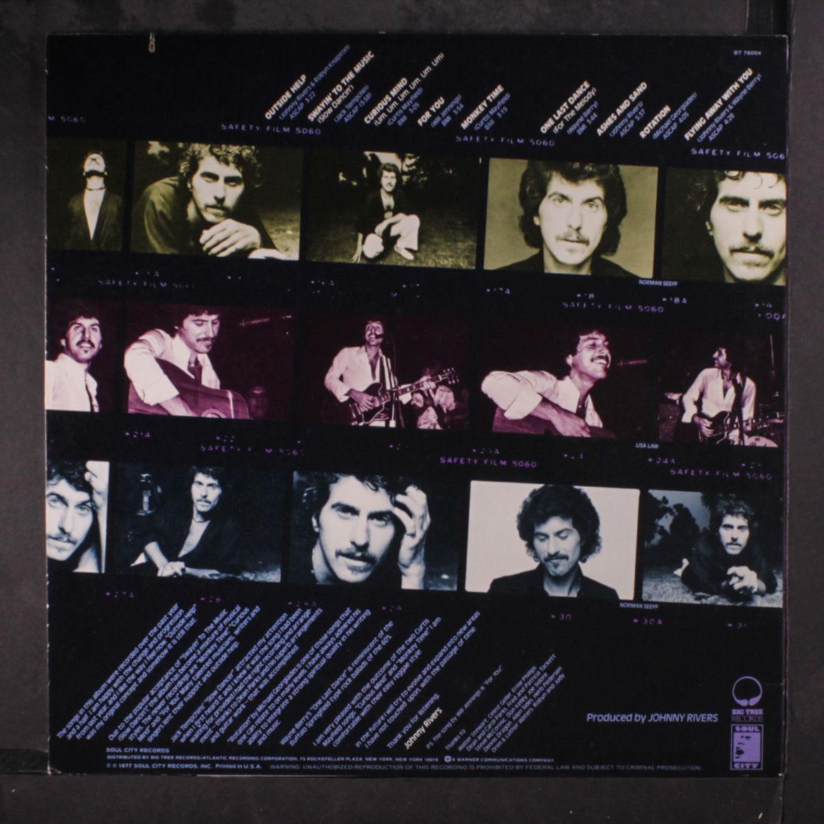 outside help by JOHNNY RIVERS