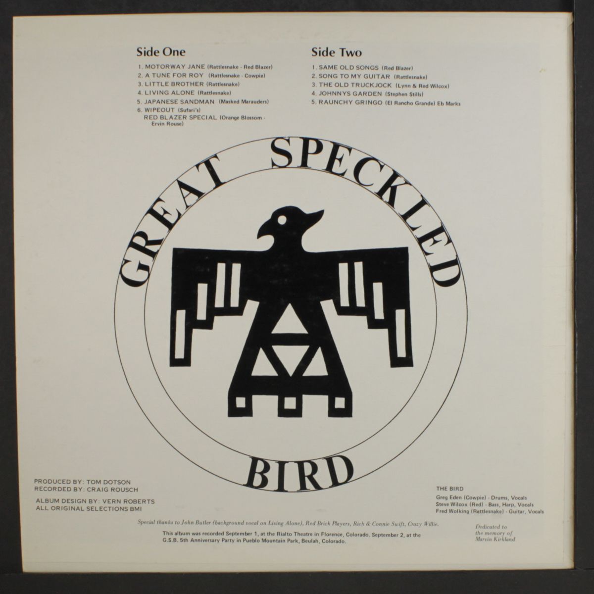 great speckled bird by GREAT SPECKLED BIRD