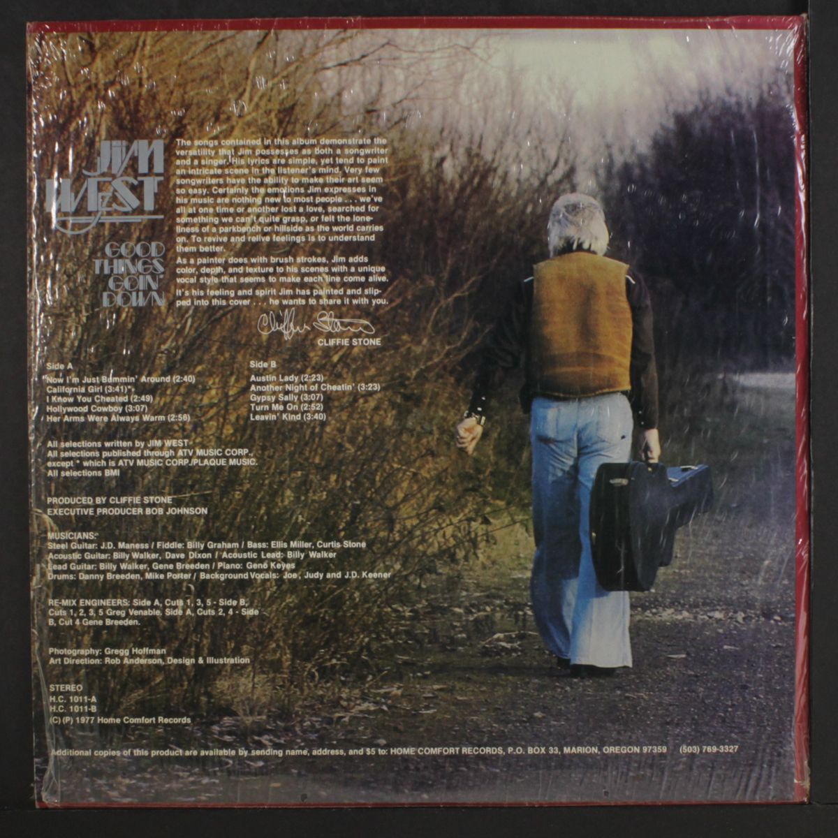 good things goin' down by JIM WEST