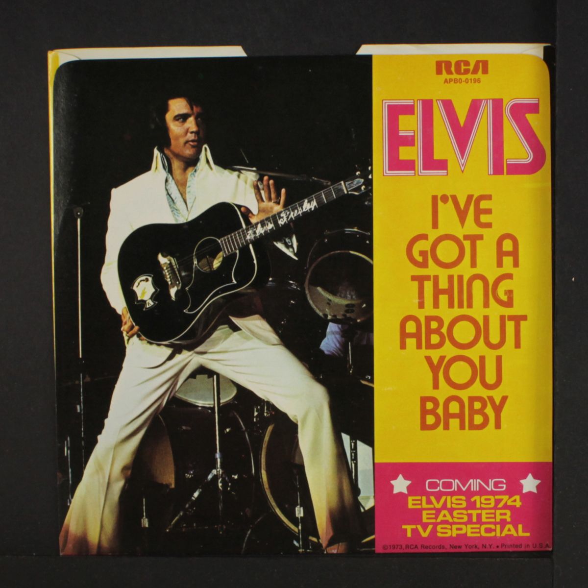 take good care of her / i've got a thing about you baby by ELVIS PRESLEY