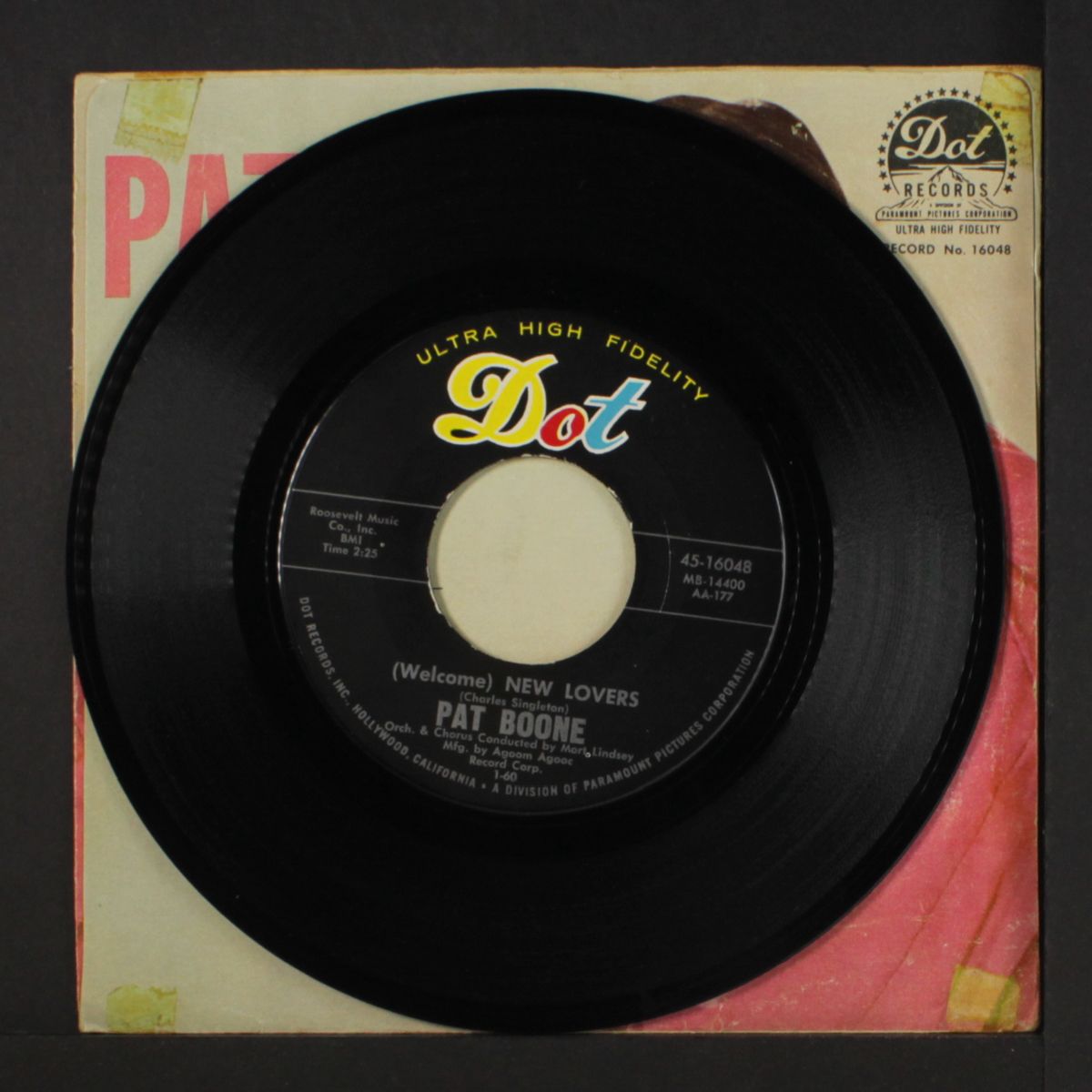 new lovers by PAT BOONE
