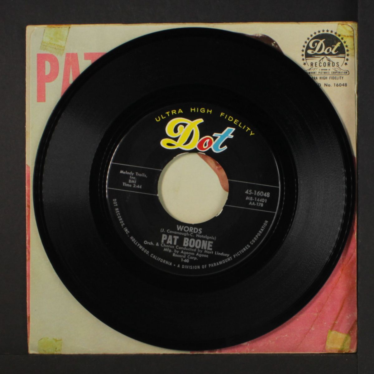 new lovers by PAT BOONE