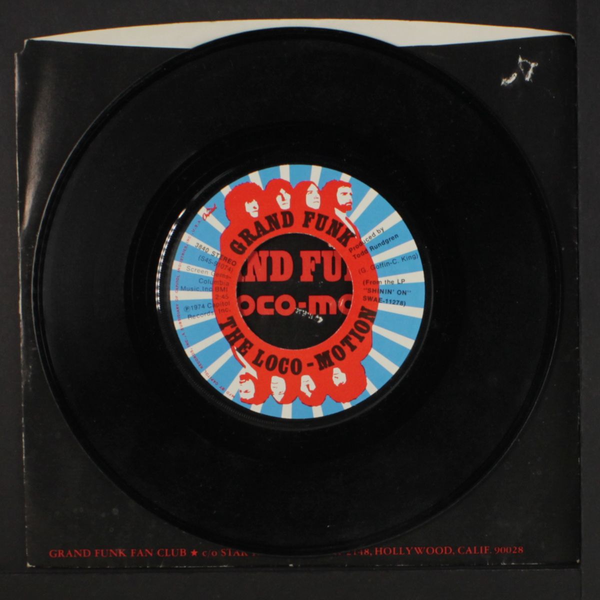 loco-motion / shinin' on by GRAND FUNK