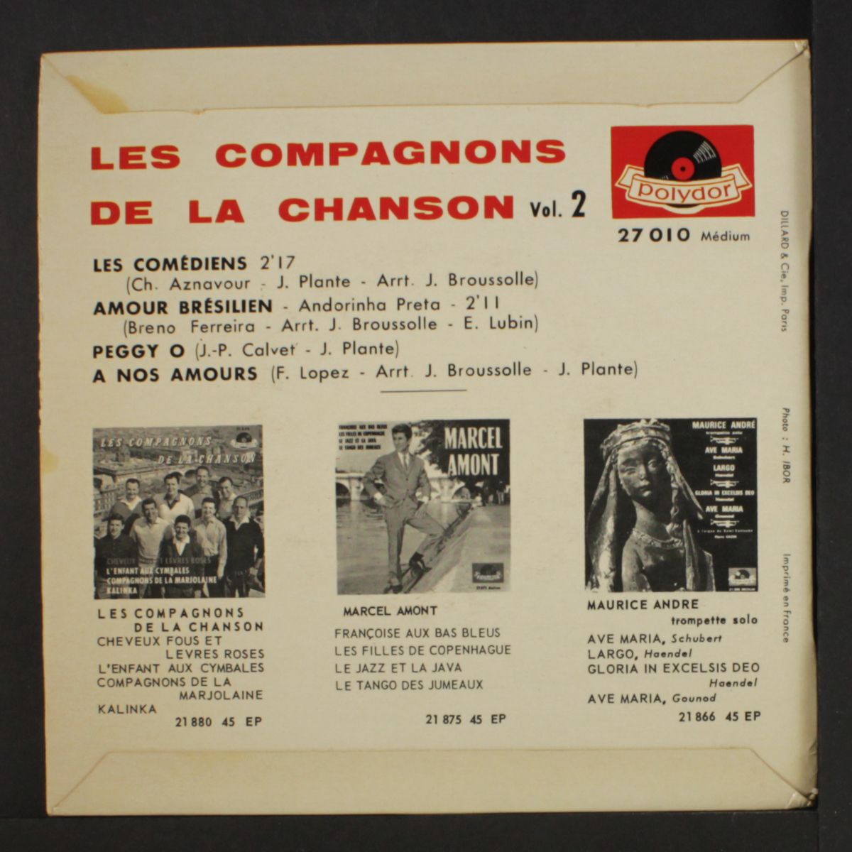 les comediens + 3 by LES COMPAGNONS DE LA CHANSON