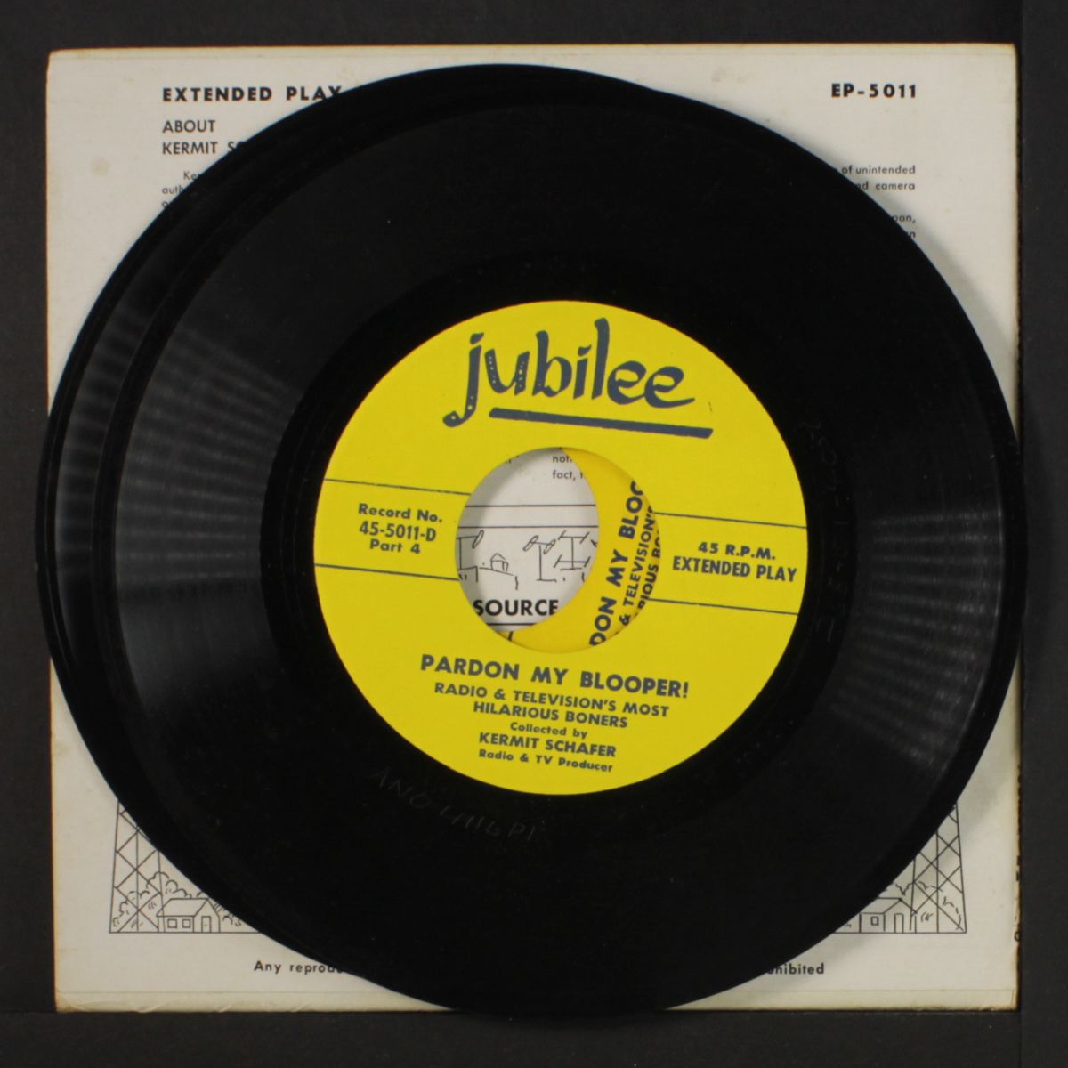 pardon my blooper vol. 1 by KERMIT SCHAFER