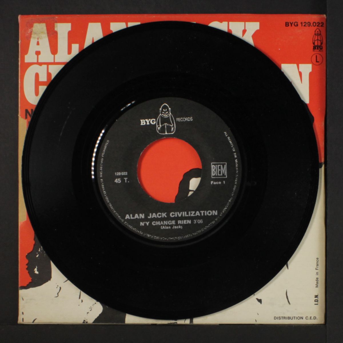 n'y change rien / j'ai besoin de la terre by ALAN JACK CIVILIZATION