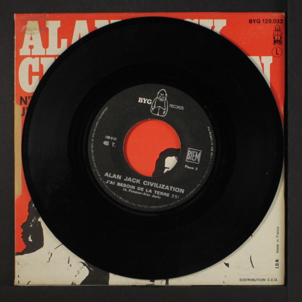 n'y change rien / j'ai besoin de la terre by ALAN JACK CIVILIZATION