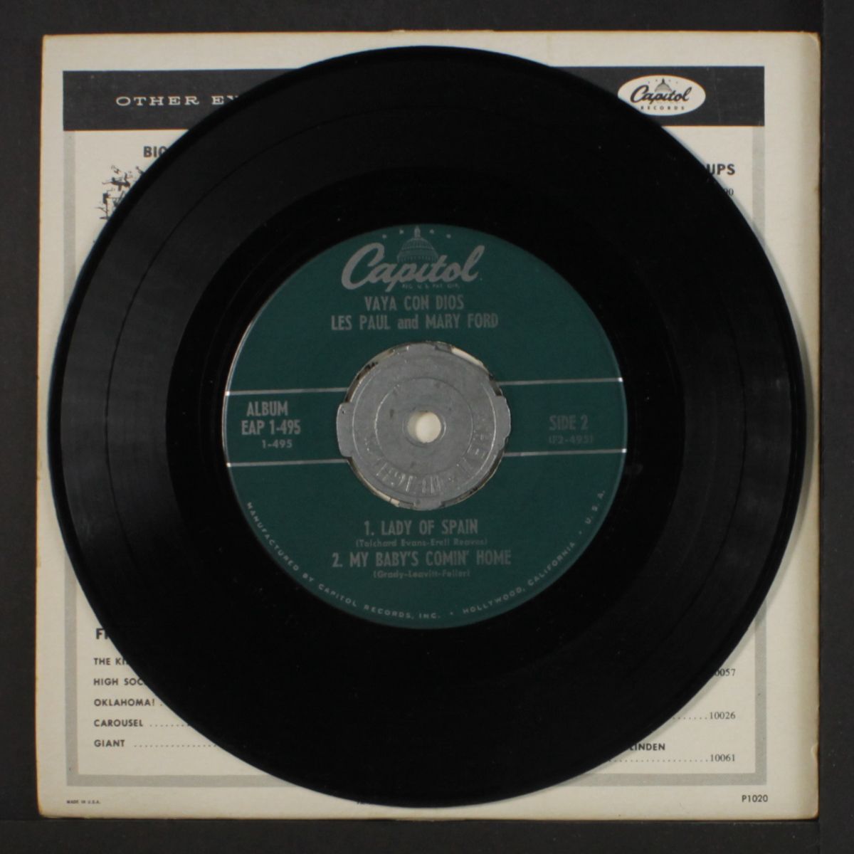 vaya con dios by LES PAUL & MARY FORD