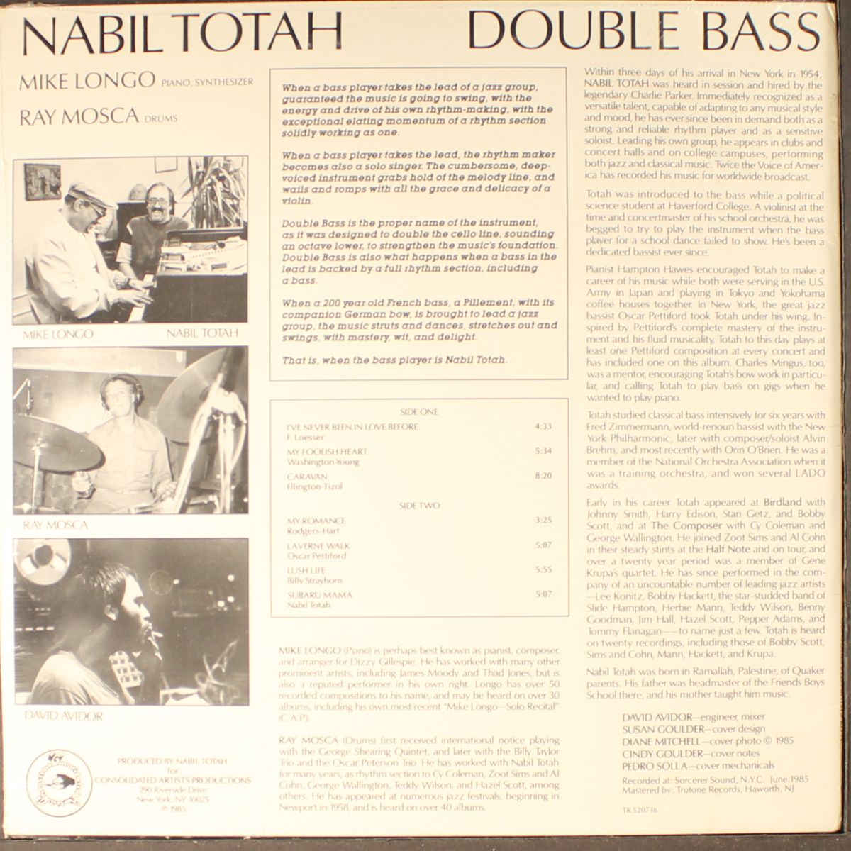 double bass by NABIL TOTAH