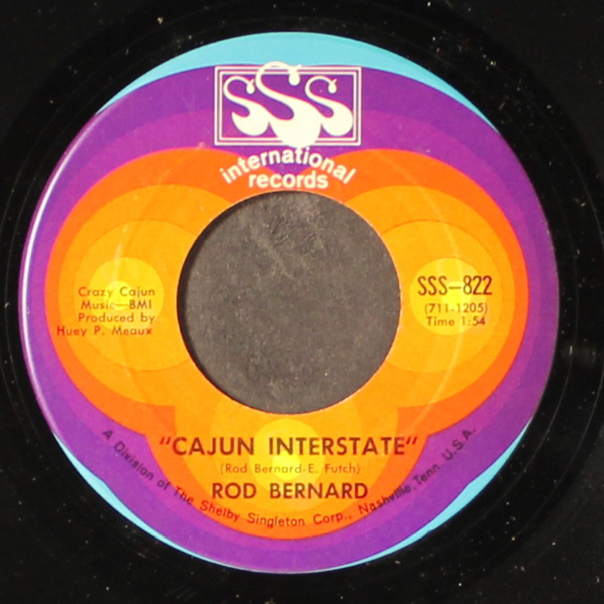 a tear in a lady's eye / cajun interstate by ROD BERNARD