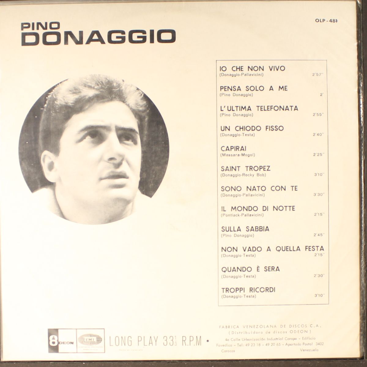 pino donaggio by PINO DONAGGIO