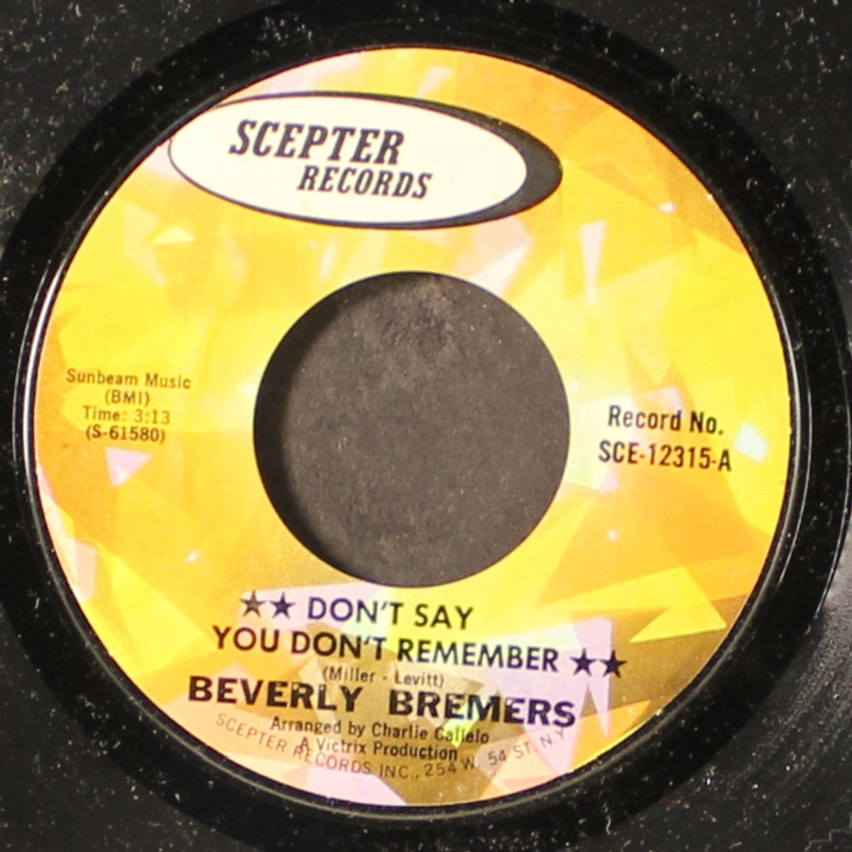get smart girl / don't say you don't remember by BEVERLY BREMERS