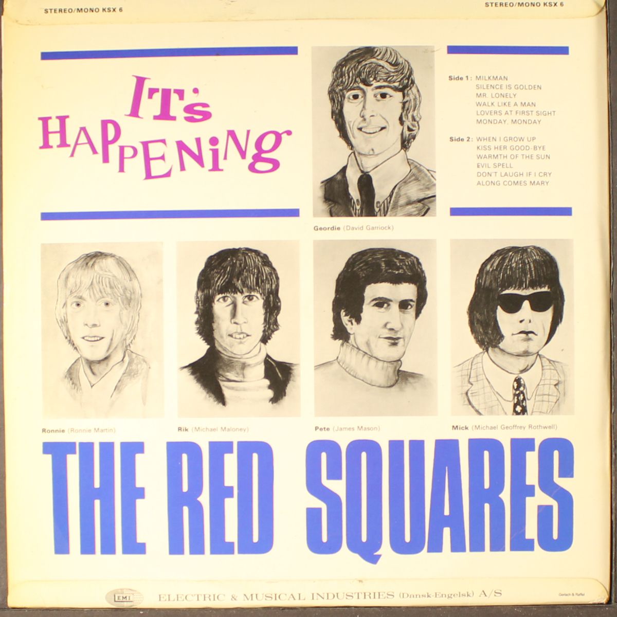 it's happening by RED SQUARES