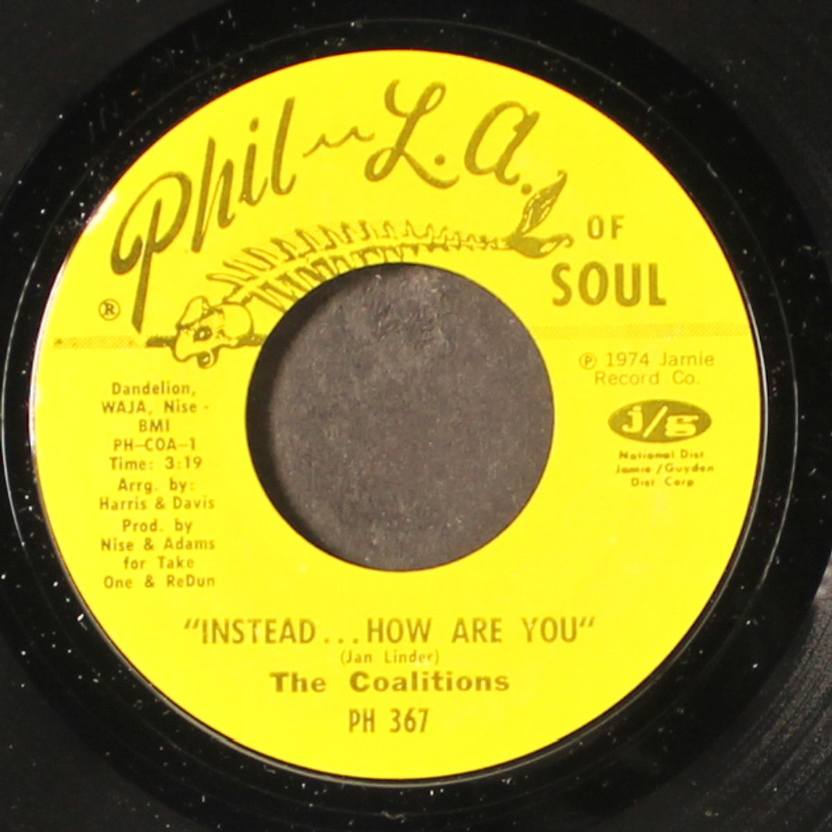 instead...how are you / i don't mind doin' it by COALITIONS