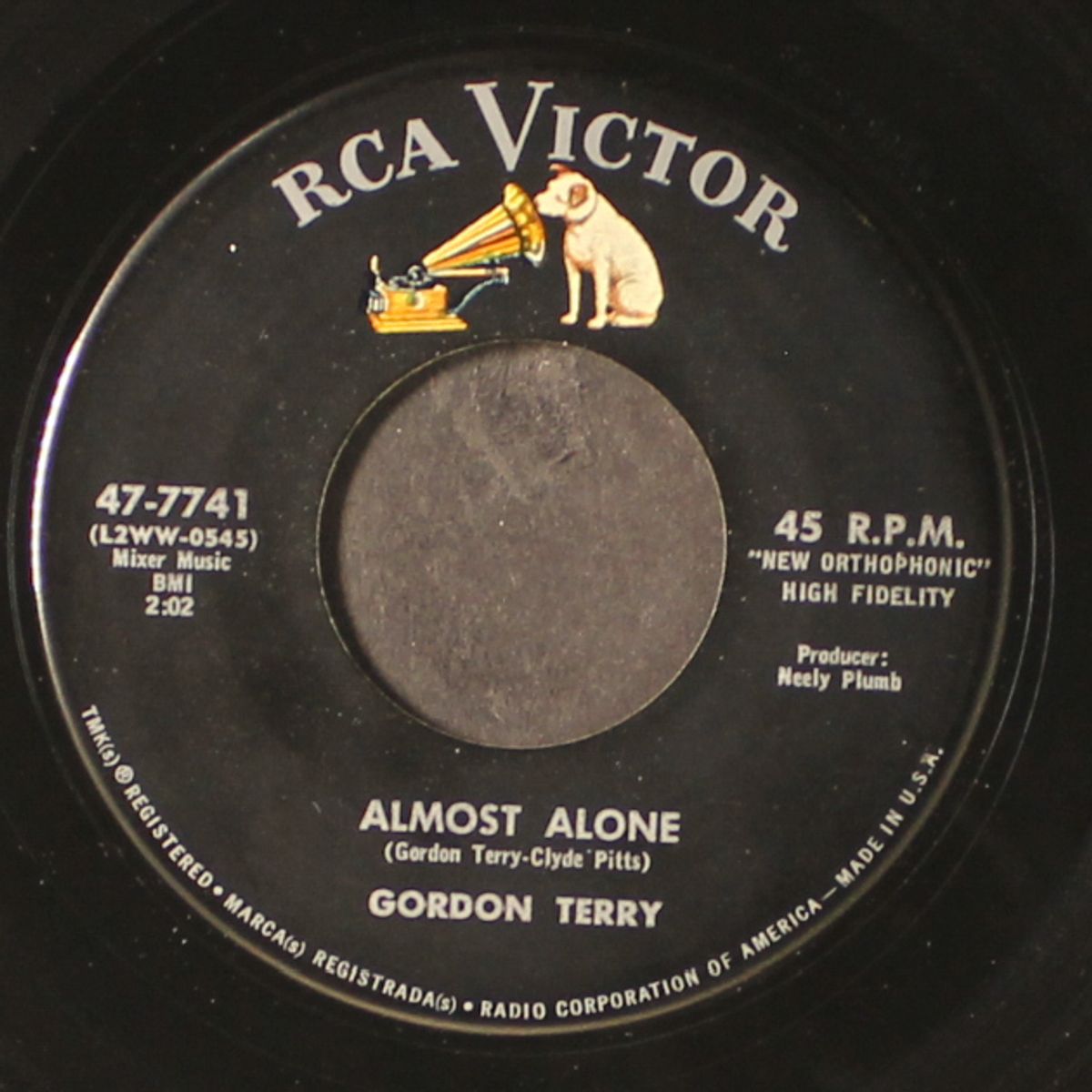 trouble on the turnpike / almost alone by GORDON TERRY