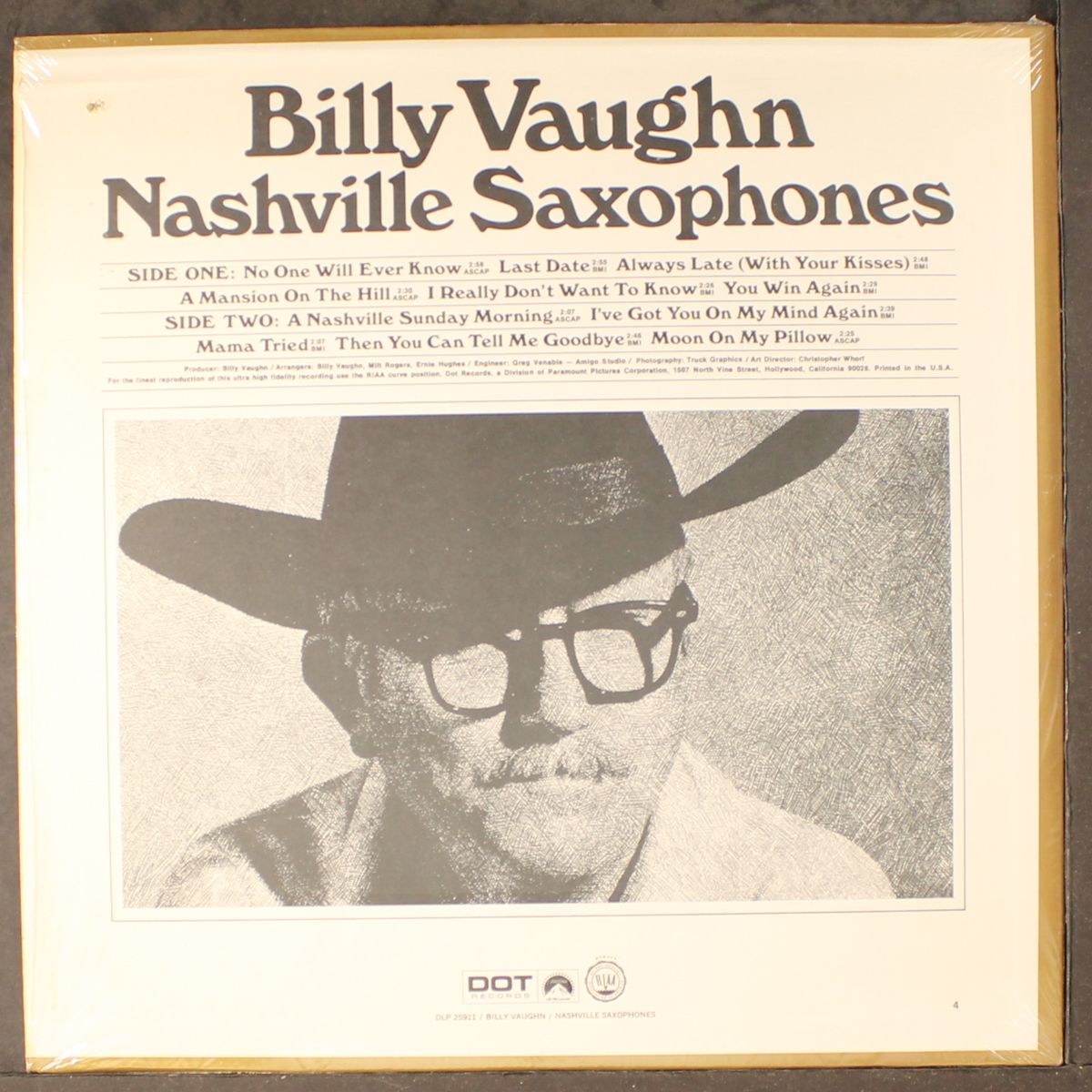 nashville saxophones by BILLY VAUGHN