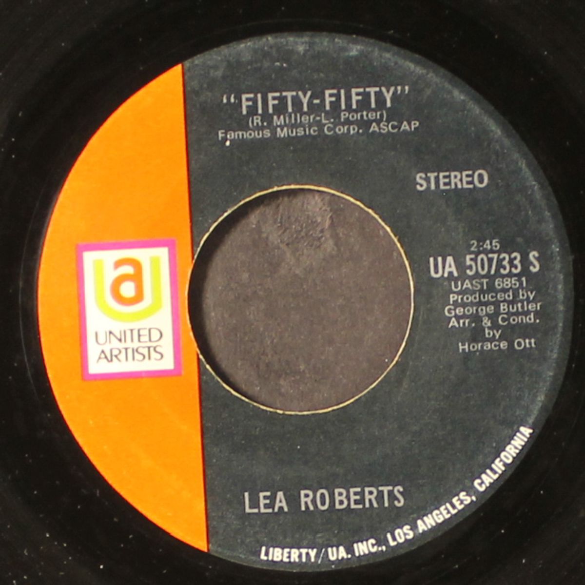 don't let me fall in love alone / fifty-fifty by LEA ROBERTS