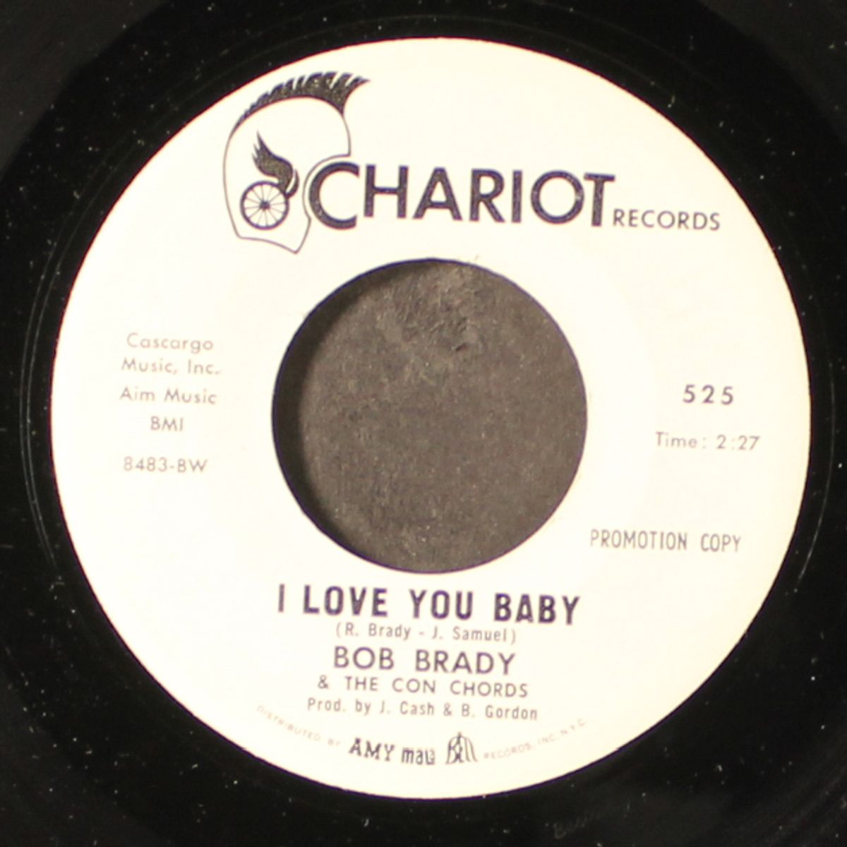 illusion / i love you baby by BOB BRADY & CON CHORDS