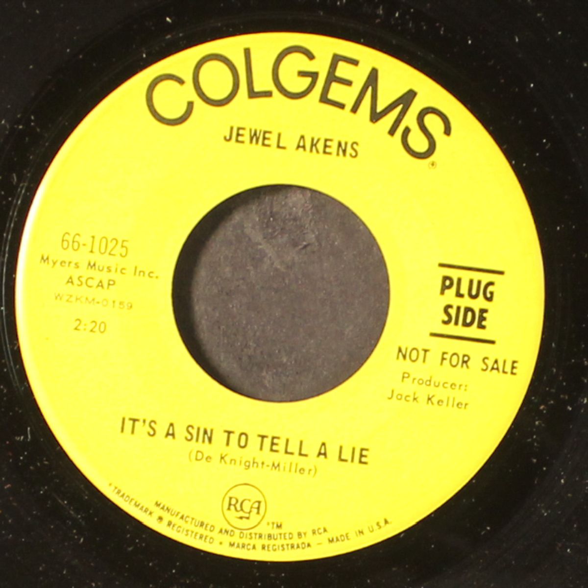 it's a sin to tell a lie / you better move on by JEWEL AKENS