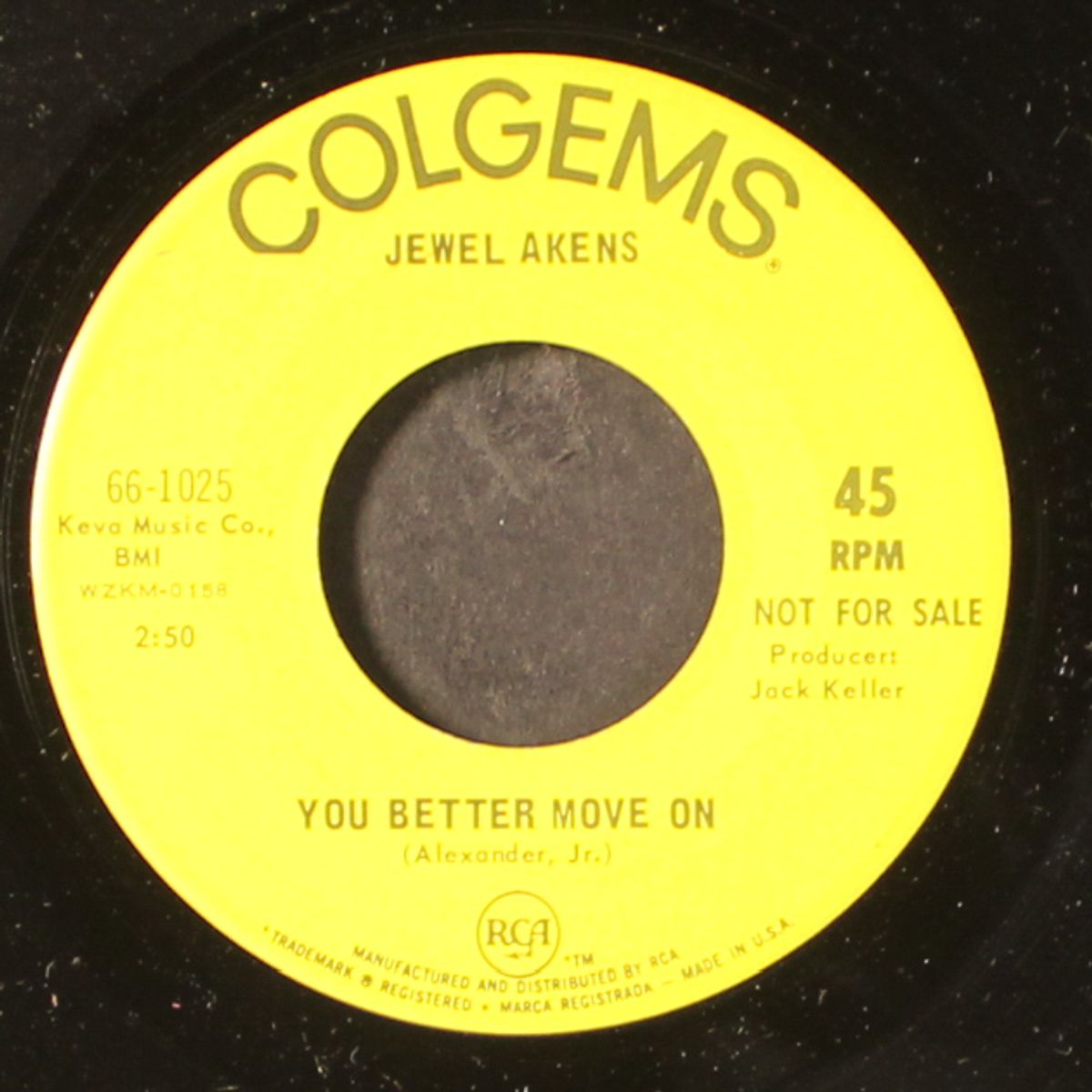 it's a sin to tell a lie / you better move on by JEWEL AKENS