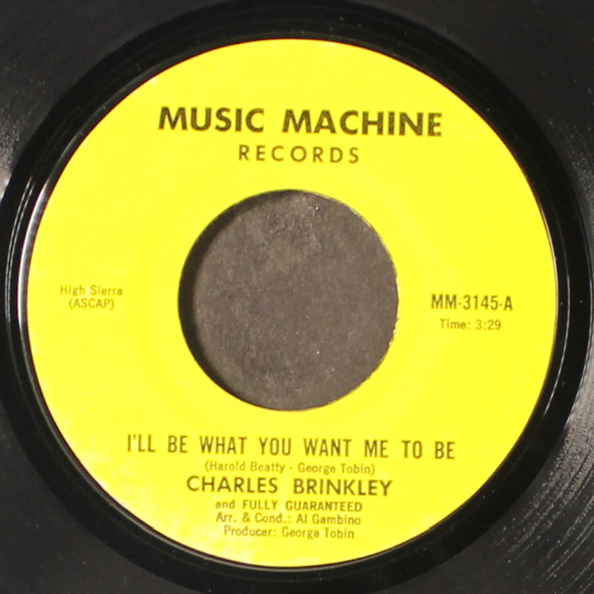 in the pocket / i'll be what you want me to be by CHARLES BRINKLEY