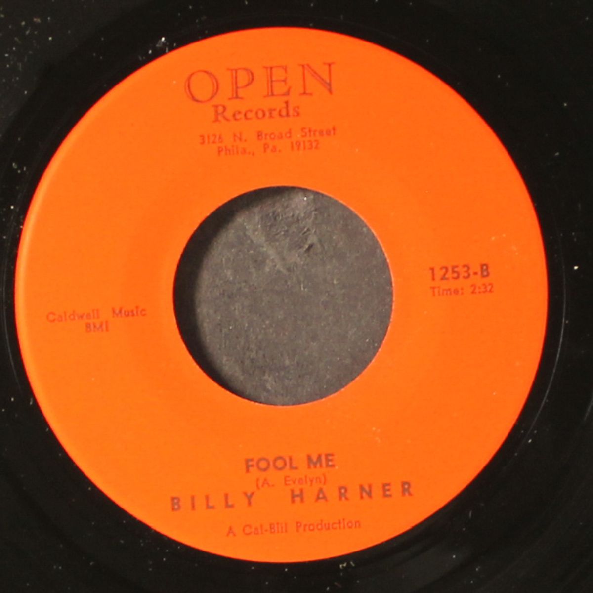 she's almost you / fool me by BILLY HARNER