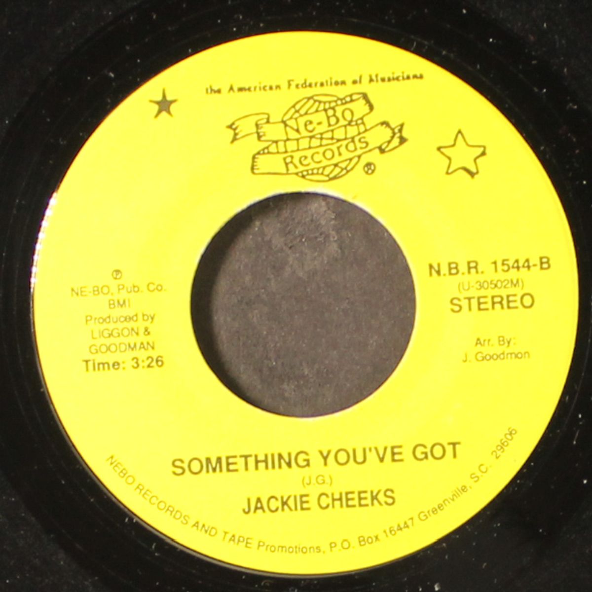 can i get to know you / something you've got by JACKIE CHEEKS