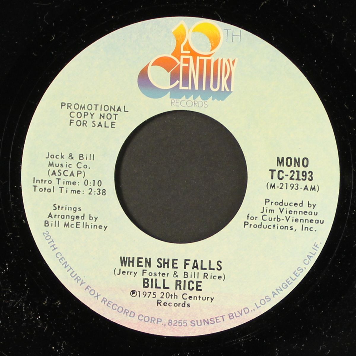 when she falls / mono by BILL RICE