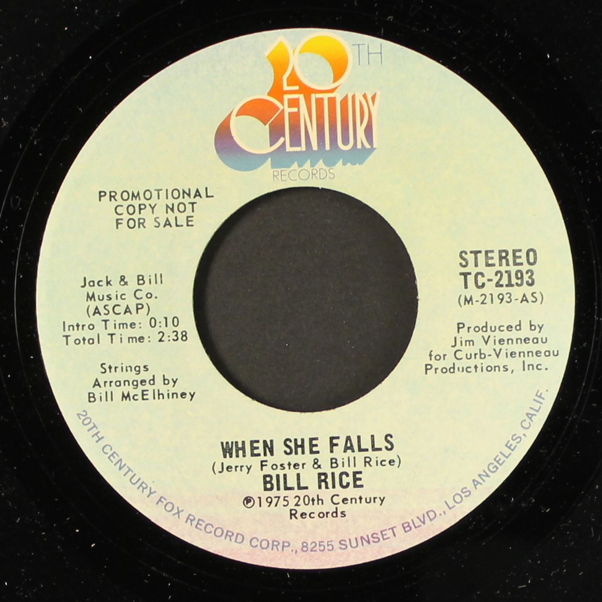 when she falls / mono by BILL RICE