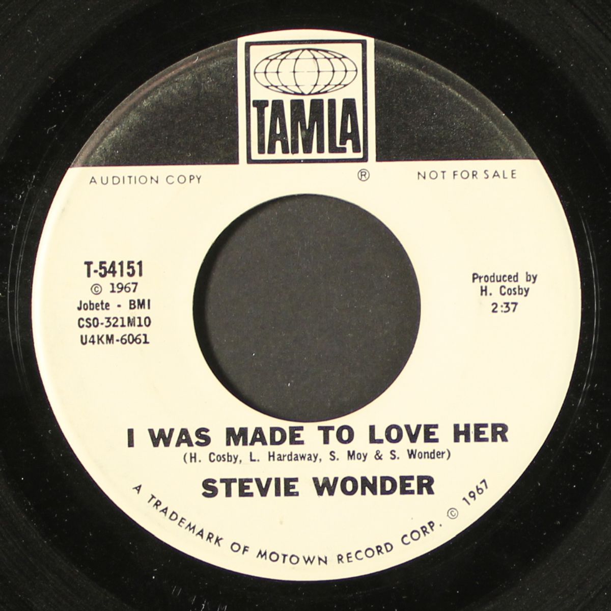 i was made to love her / same by STEVIE WONDER