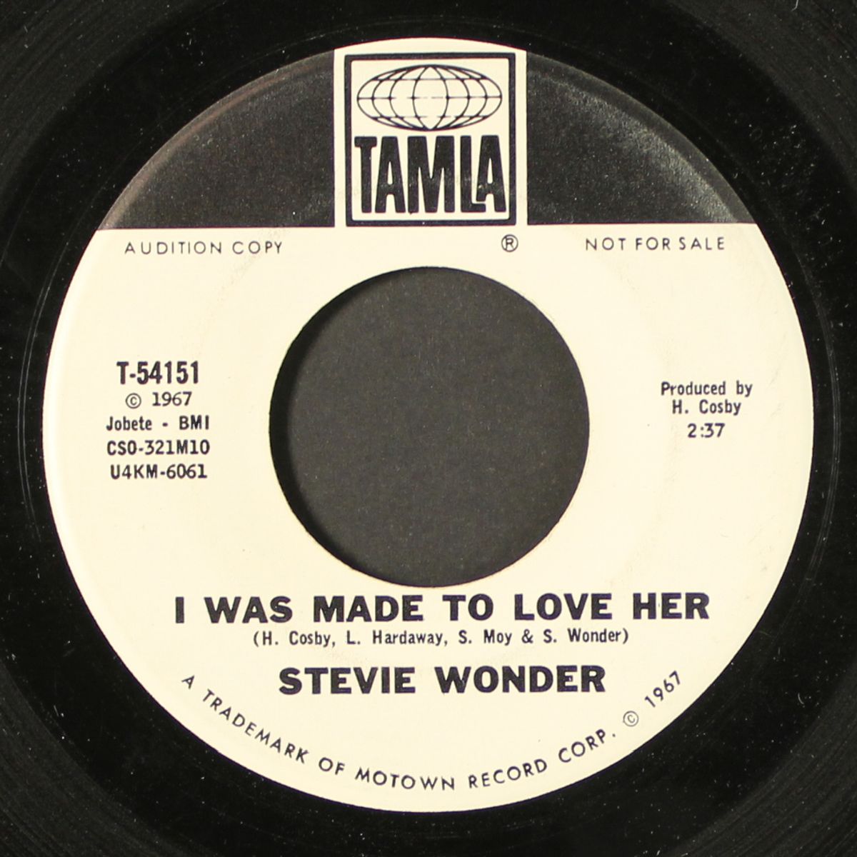 i was made to love her / same by STEVIE WONDER
